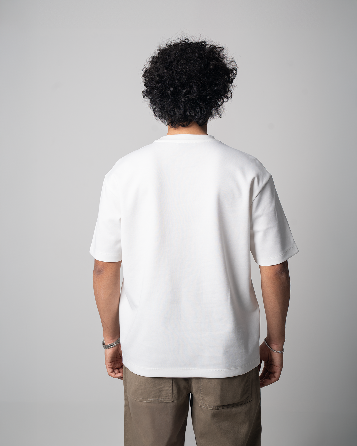 Solid T-Shirt (Drop Shoulder )