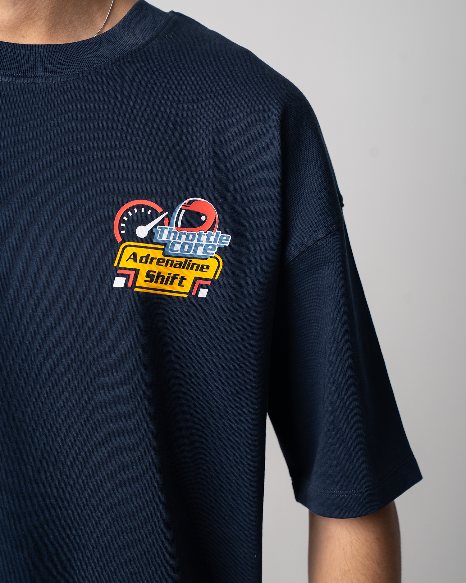 Drop Shoulder Graphic Tee