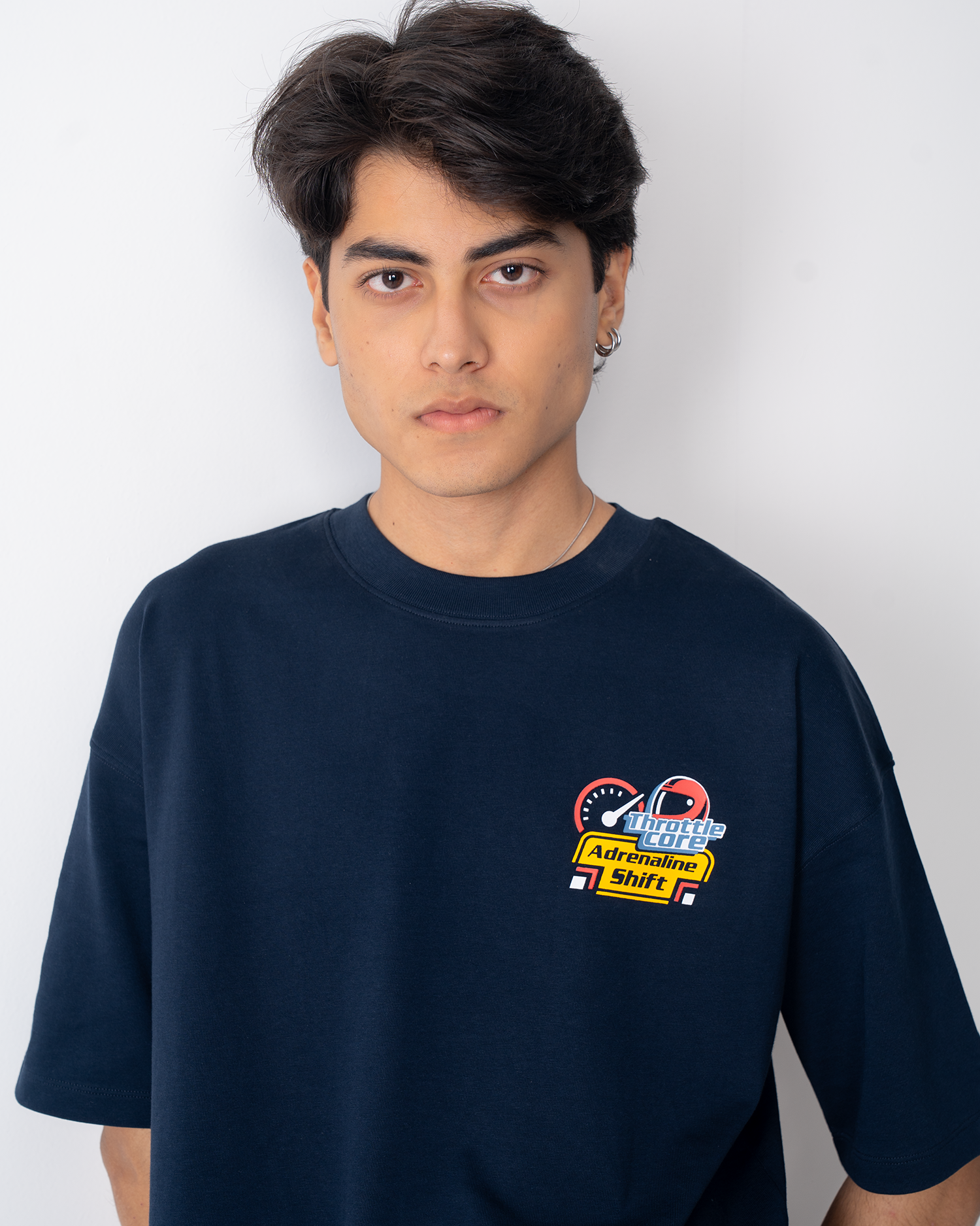 Drop Shoulder Graphic Tee