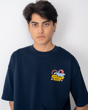 Drop Shoulder Graphic Tee