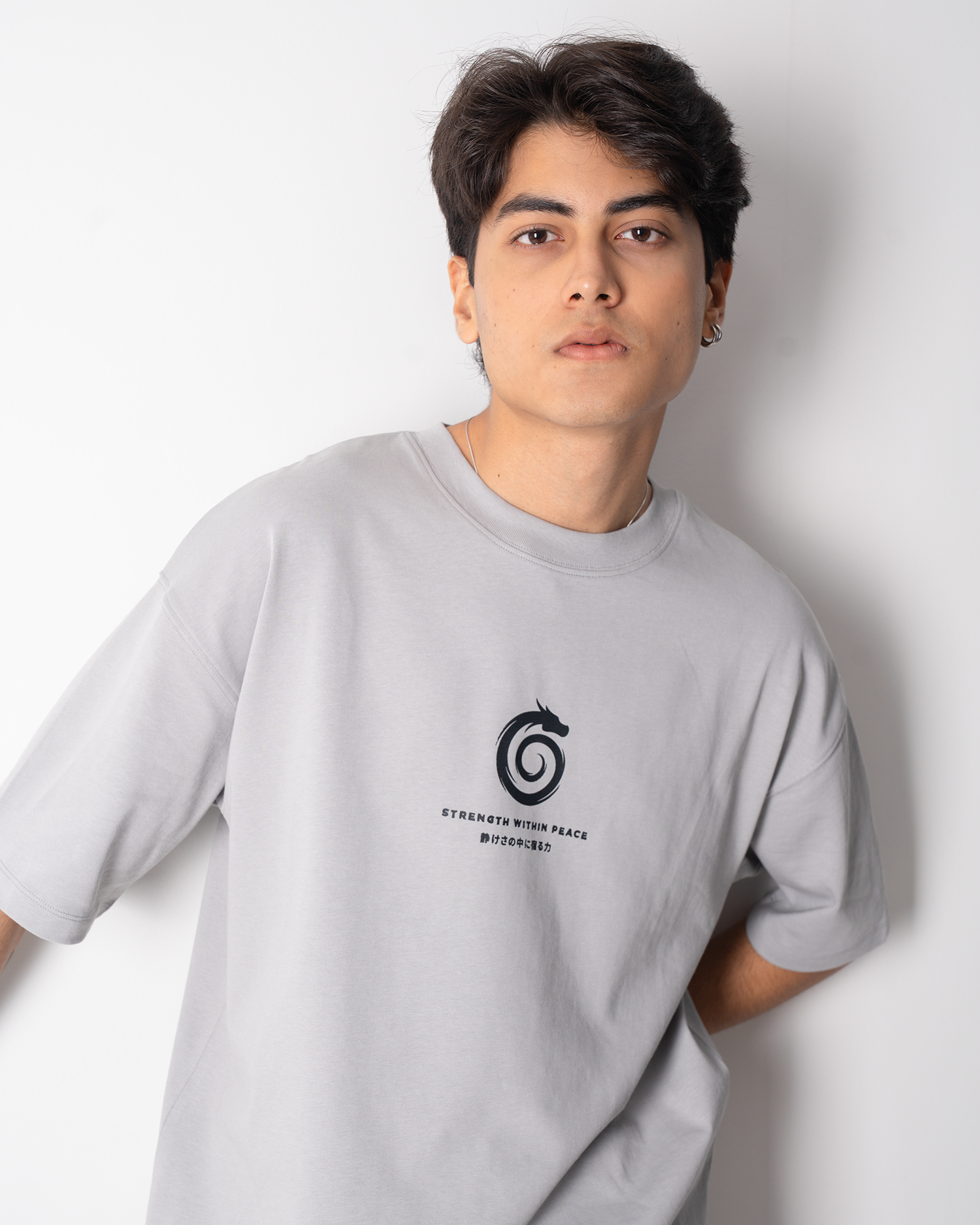 Drop Shoulder Graphic Tee