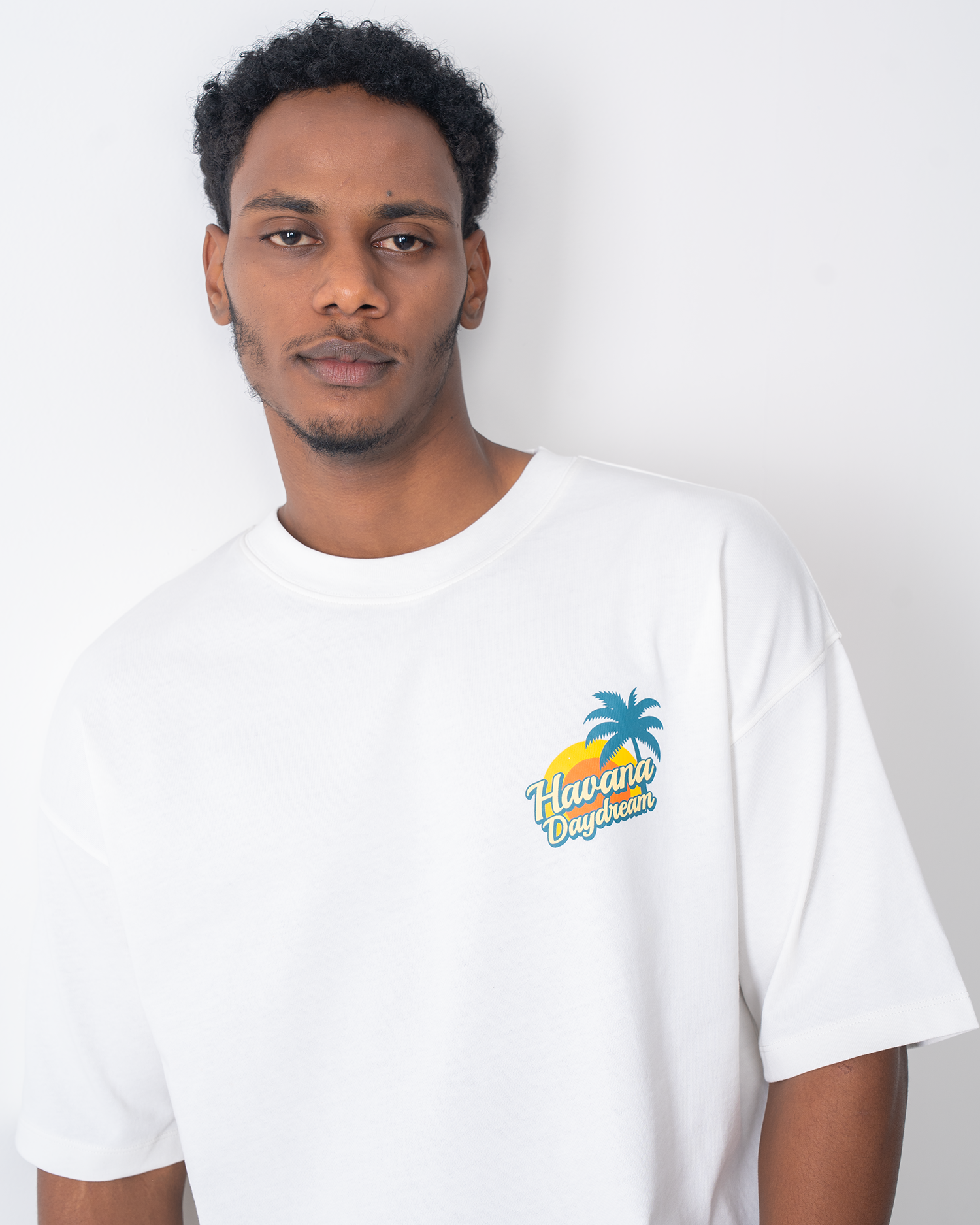 Drop Shoulder Graphic Tee