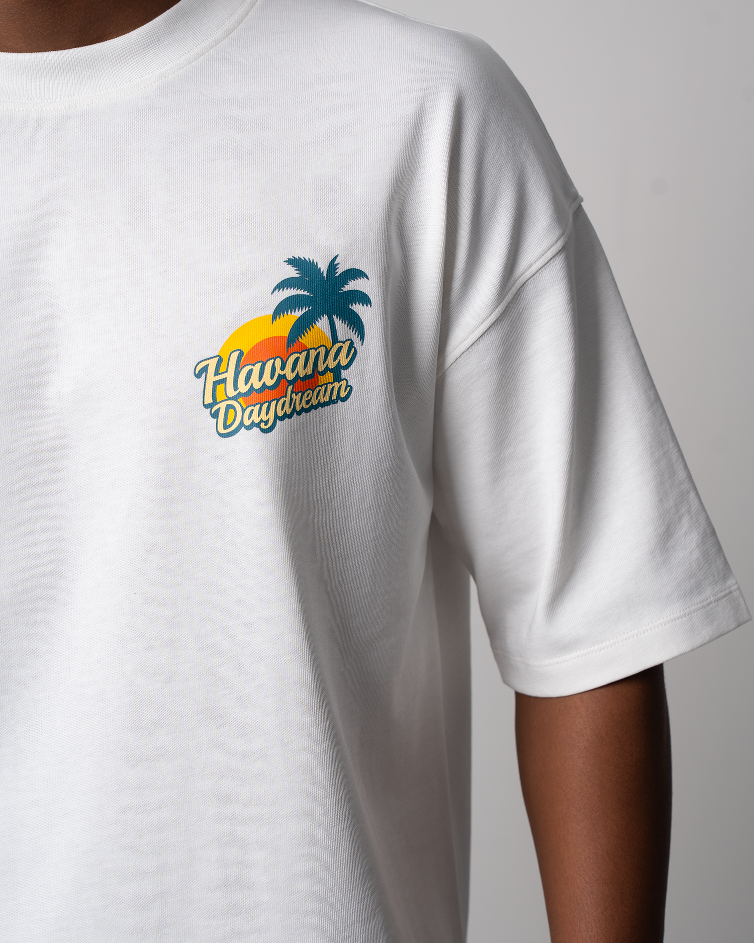 Drop Shoulder Graphic Tee