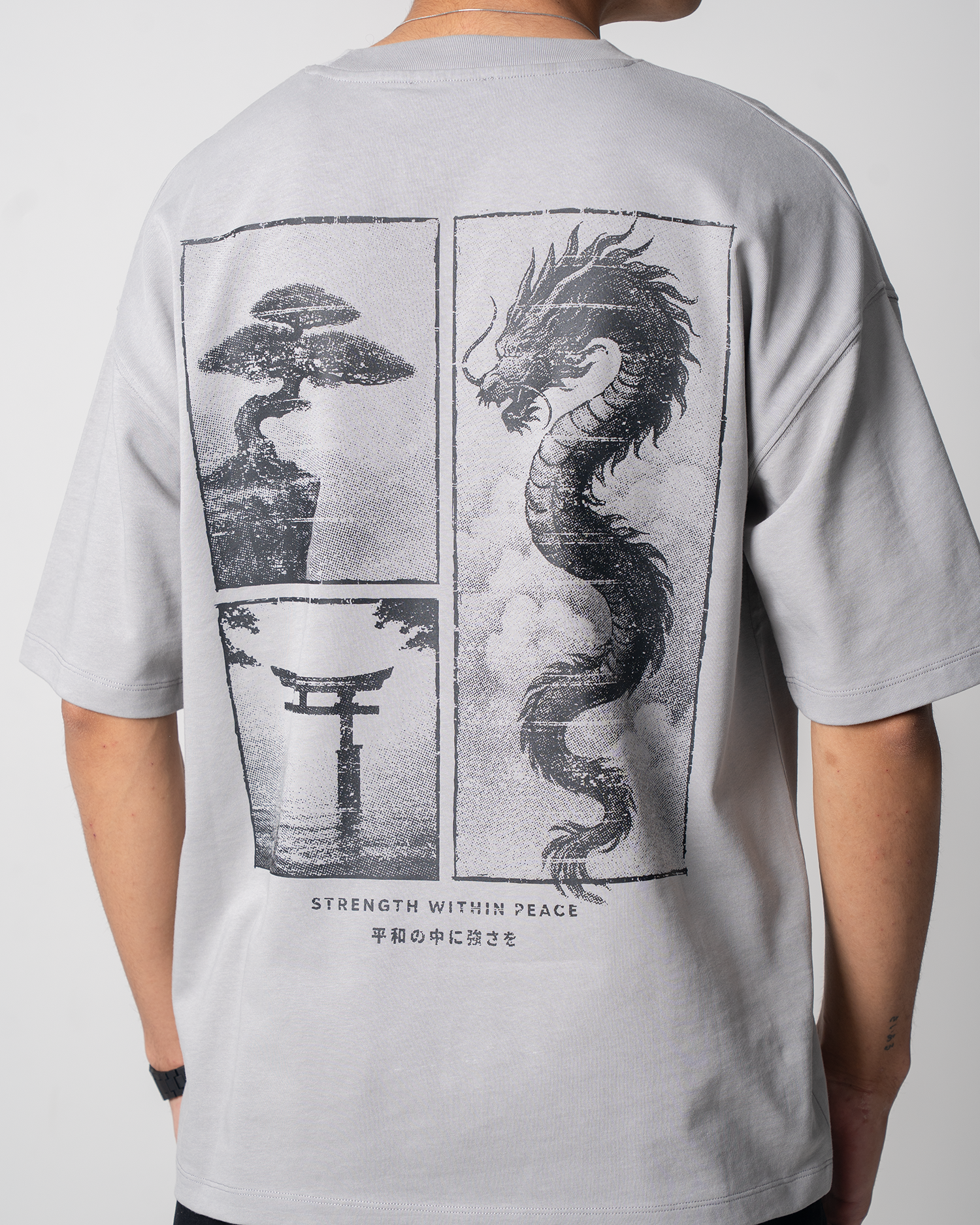 Drop Shoulder Graphic Tee
