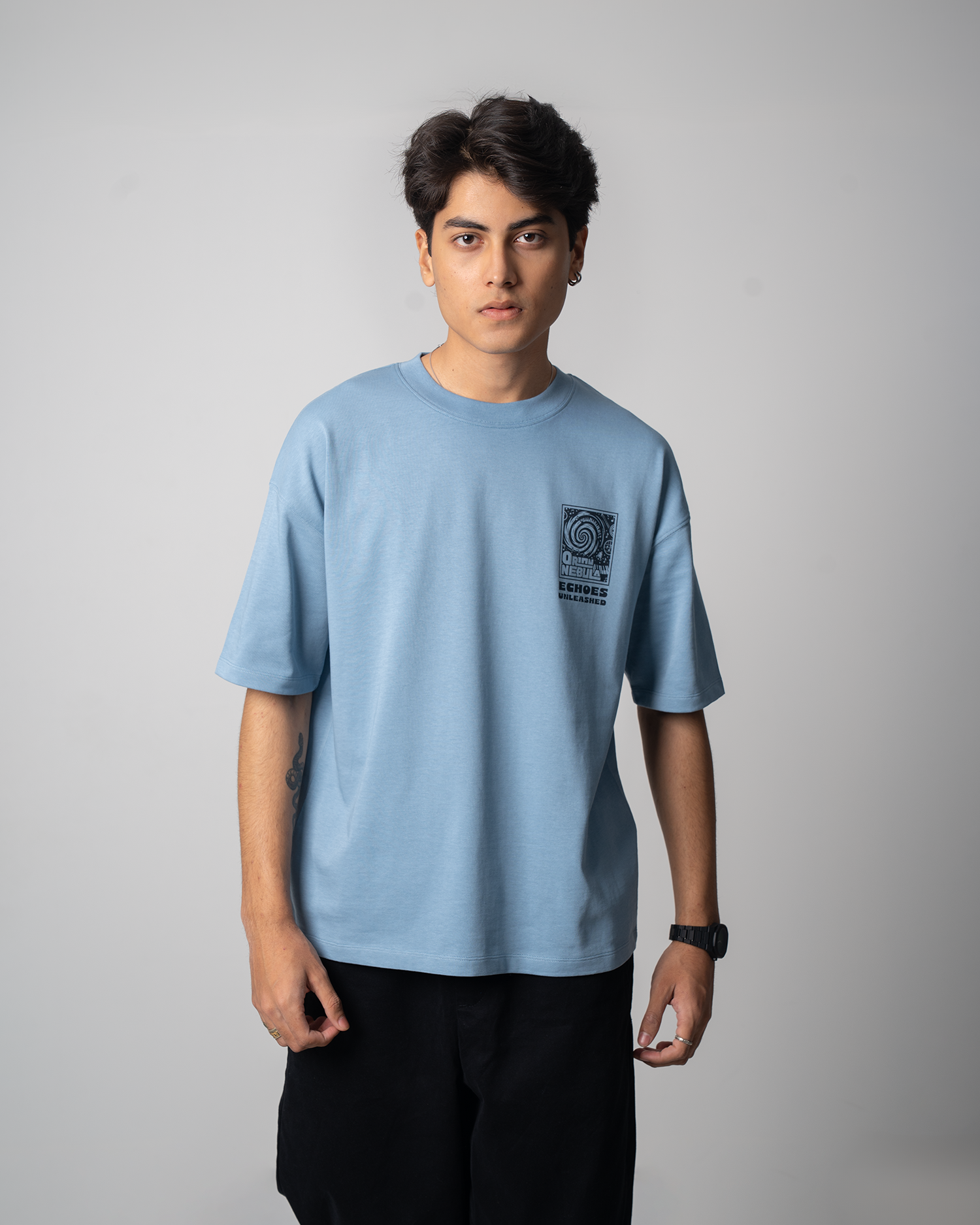Drop Shoulder Graphic Tee