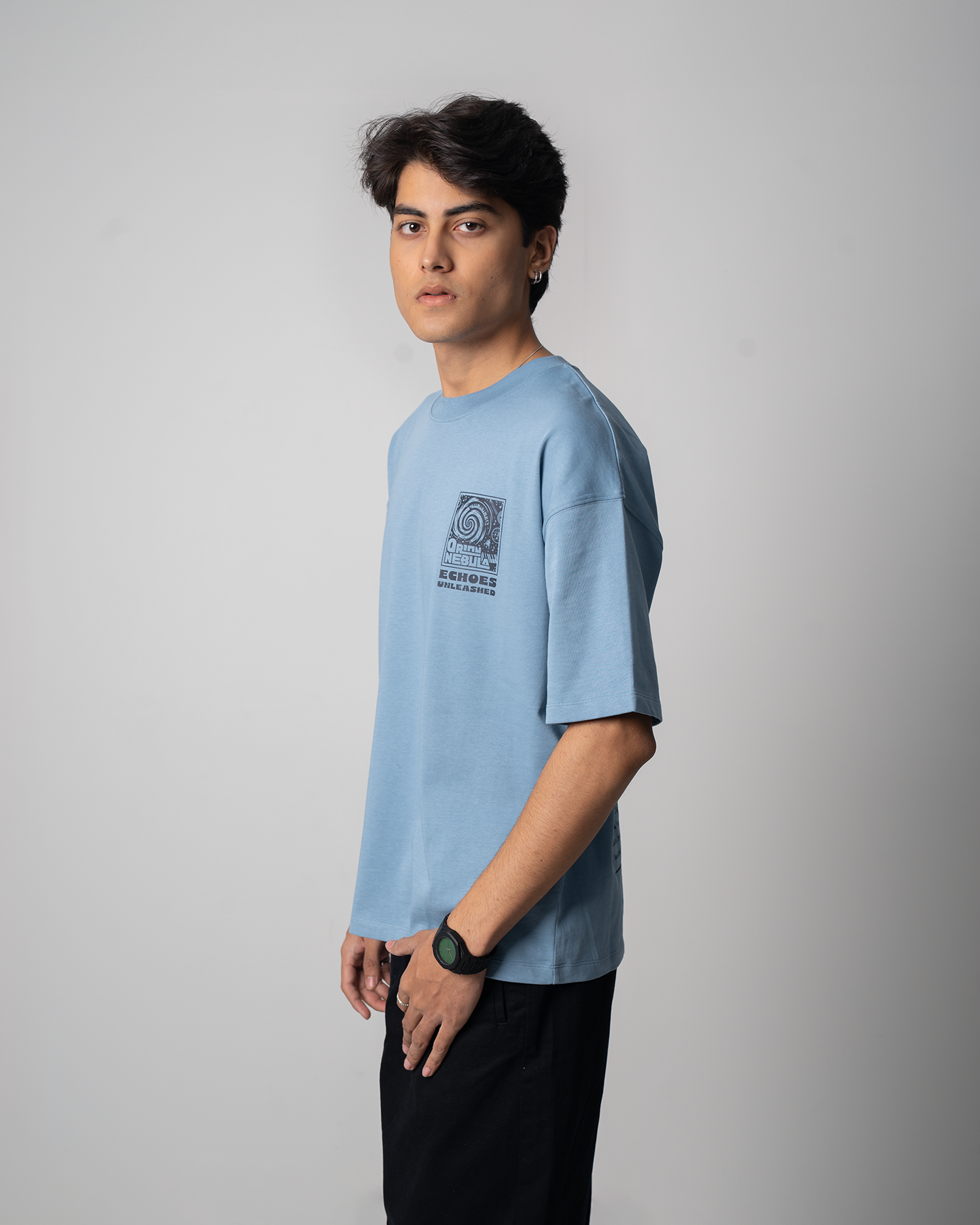 Drop Shoulder Graphic Tee