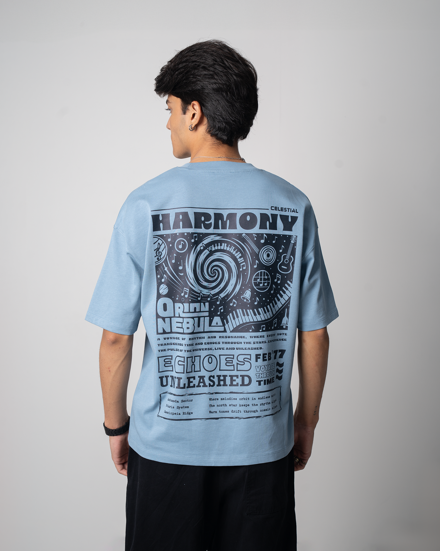 Drop Shoulder Graphic Tee