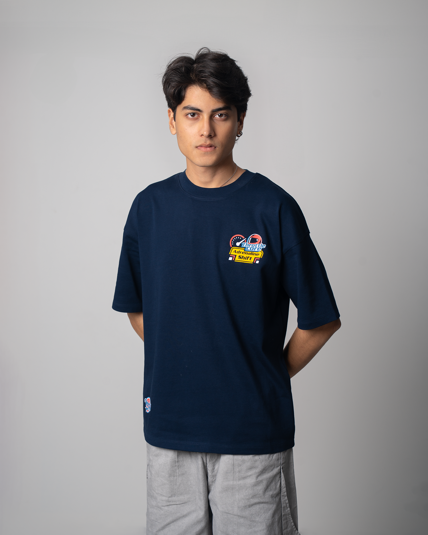 Drop Shoulder Graphic Tee
