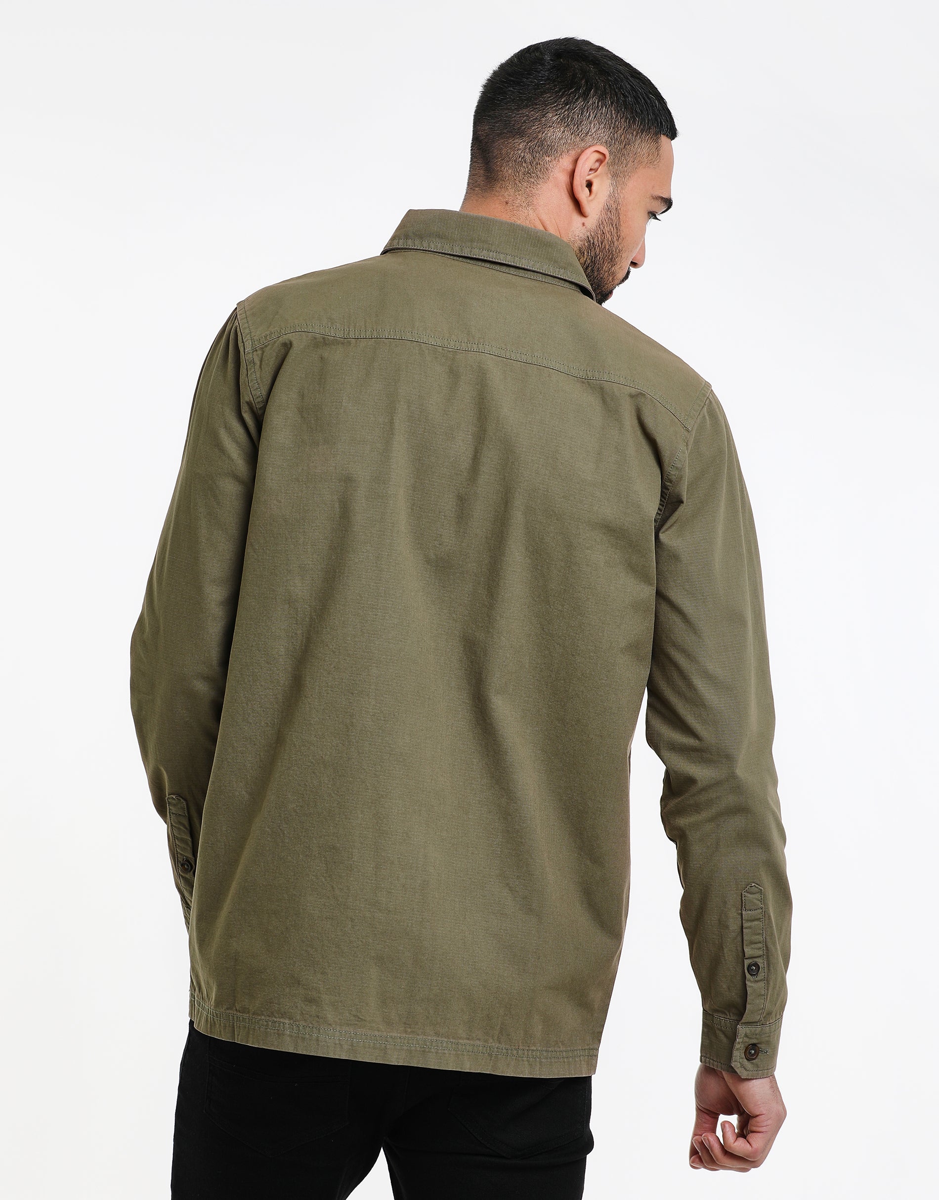 MENS SHACKET L/SLV MINISTRY