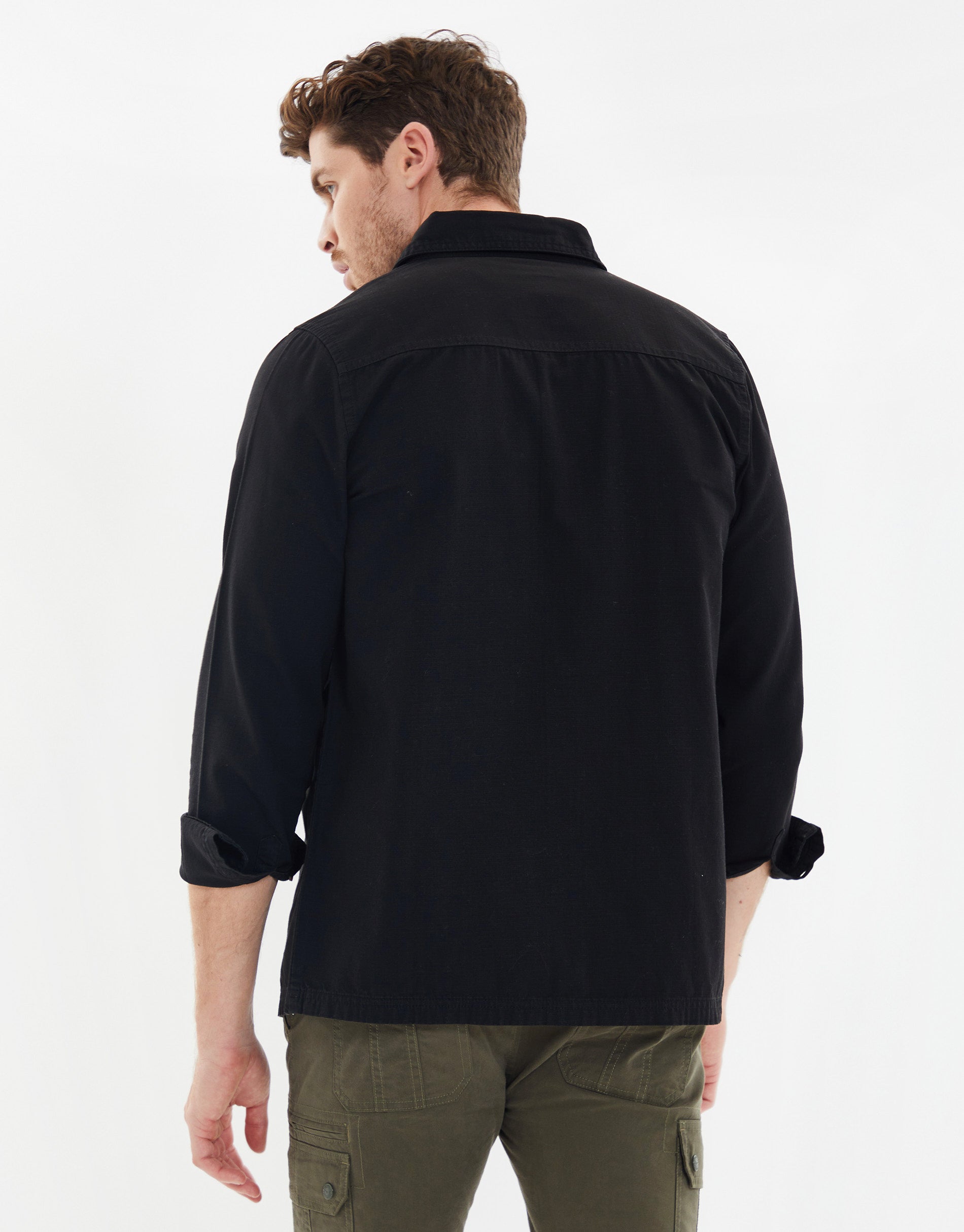 MENS SHACKET L/SLV MINISTRY