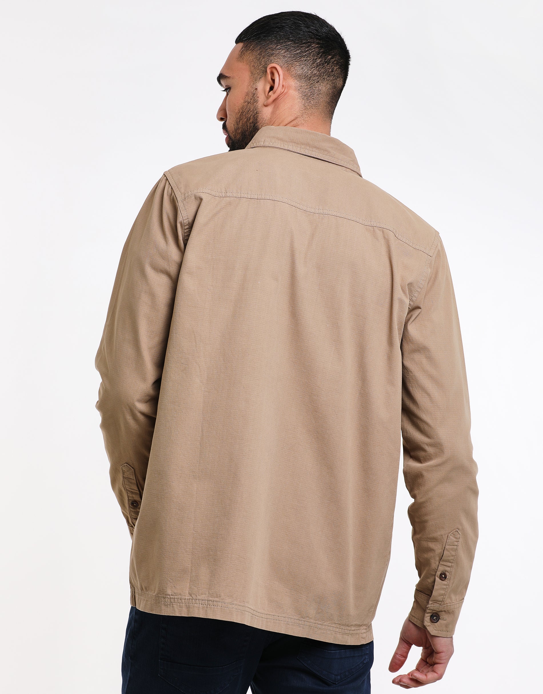 MENS SHACKET L/SLV MINISTRY