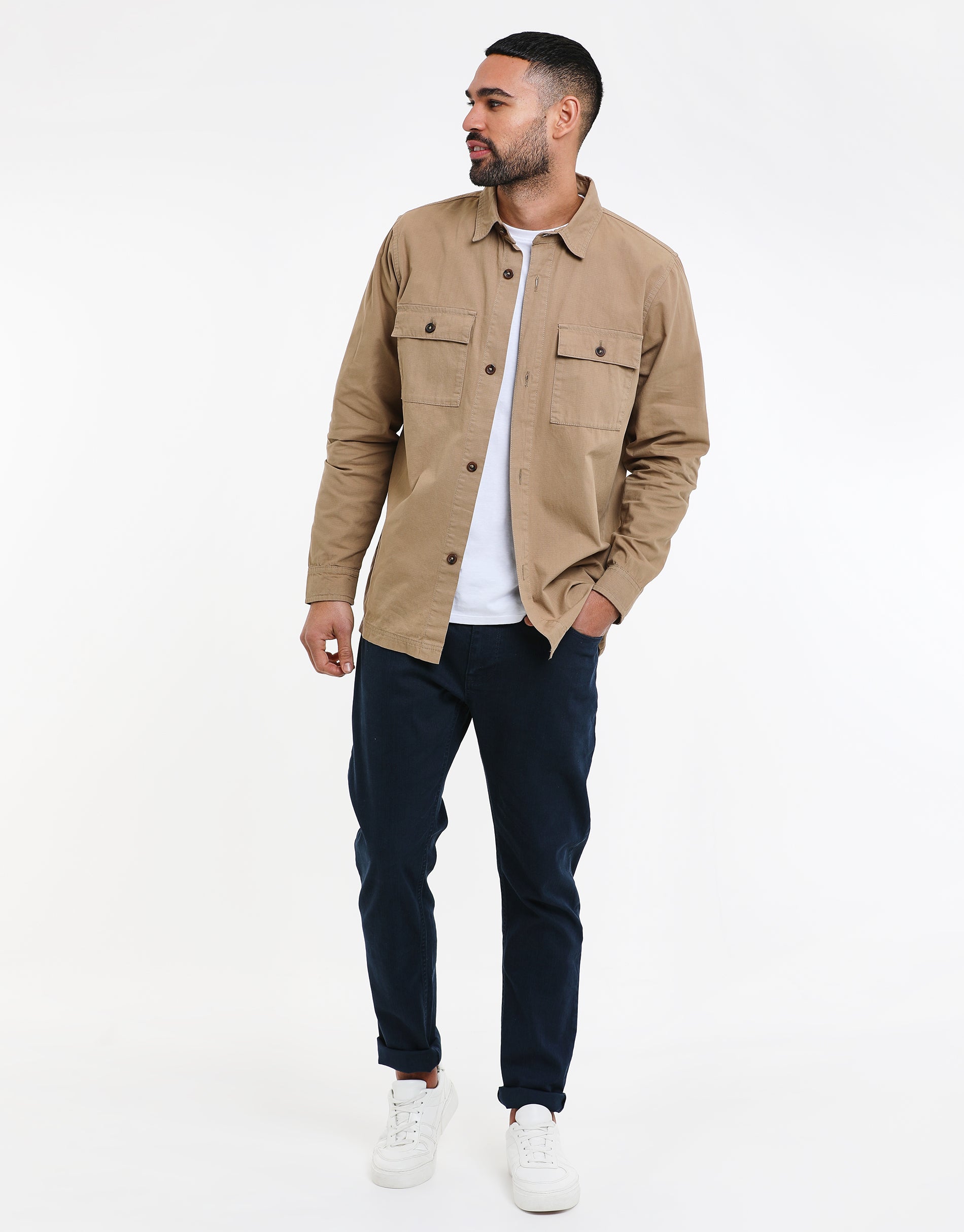 MENS SHACKET L/SLV MINISTRY