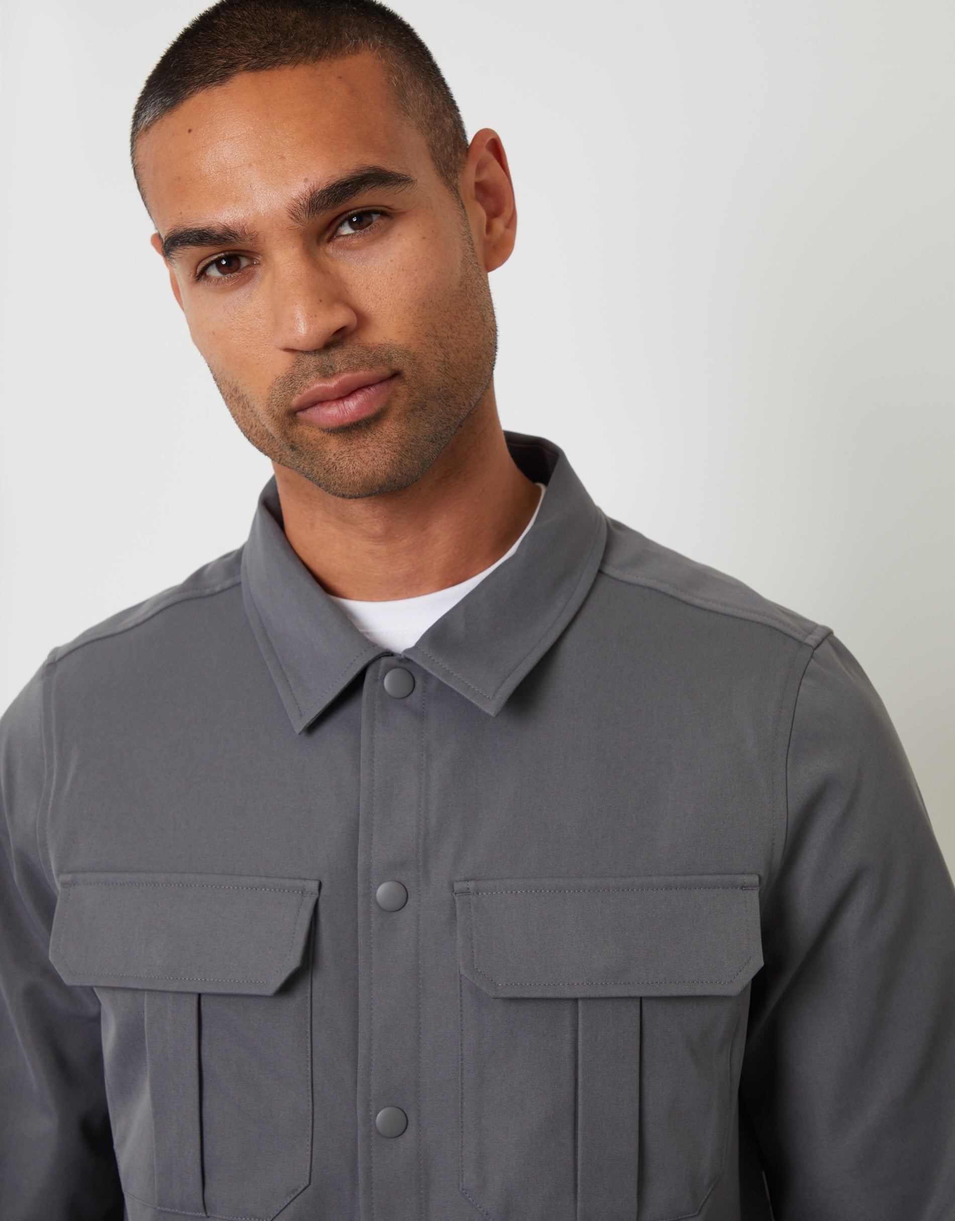 MENS SHIRT L/SLV PORTER