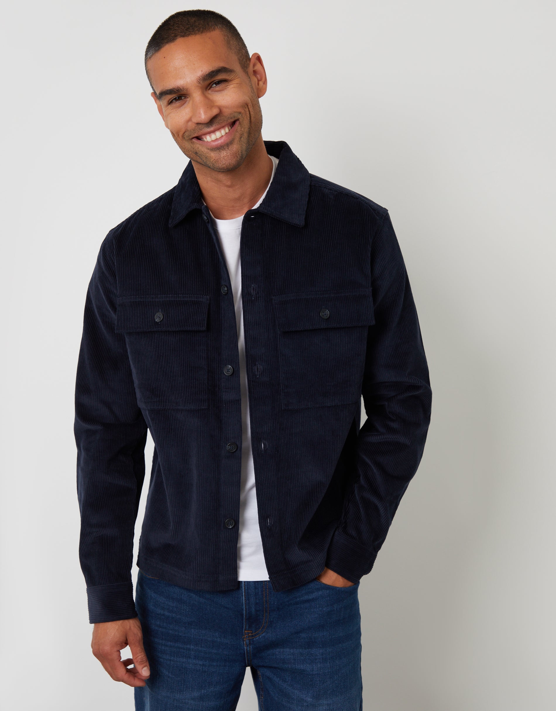 MENS SHACKET L/SLV TROLLER